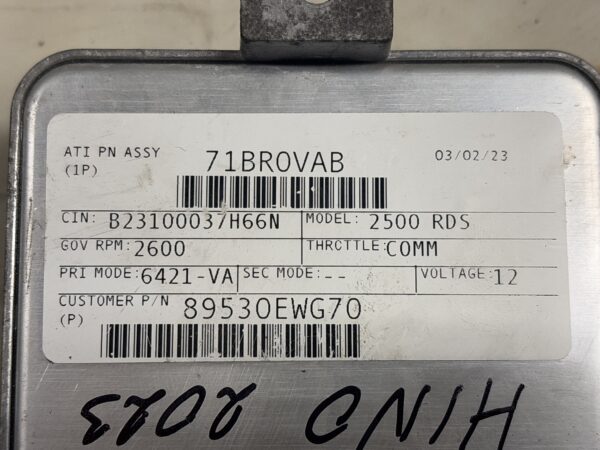 Allison TCM Transmission Control Module 29562546 Hino 2023 - Image 7