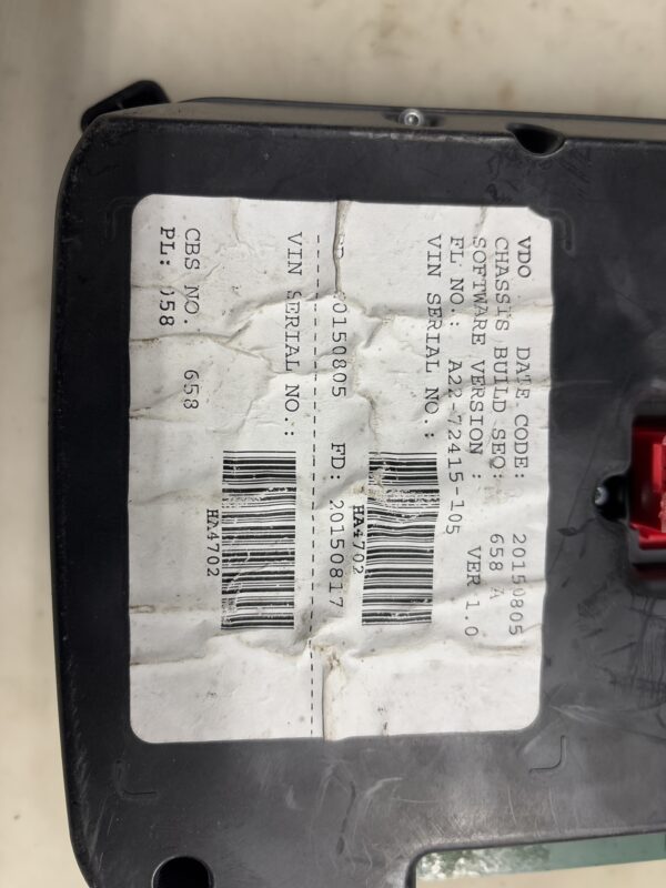 2017 Freightliner M2 106 Speedometer Instrument Cluster - Used - Image 4
