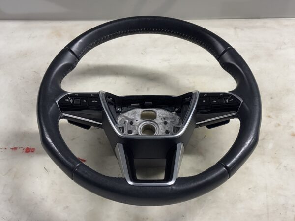 2019 - 2024 AUDI A6 C8 A7 STEERING WHEEL WITH SHIFTERS BLACK LEATHER 4K0419091B OEM - Image 3