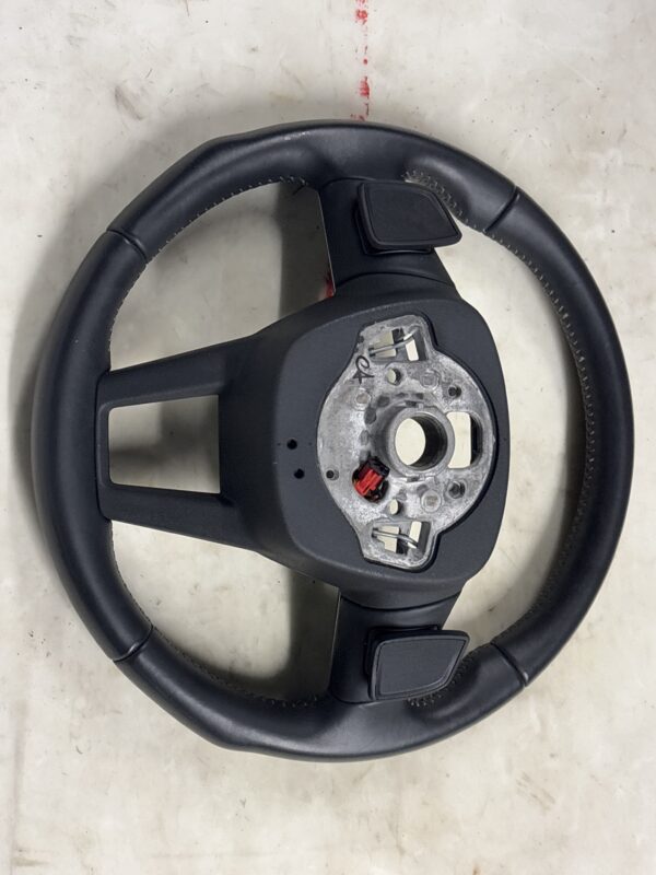 2019 - 2024 AUDI A6 C8 A7 STEERING WHEEL WITH SHIFTERS BLACK LEATHER 4K0419091B OEM - Image 6