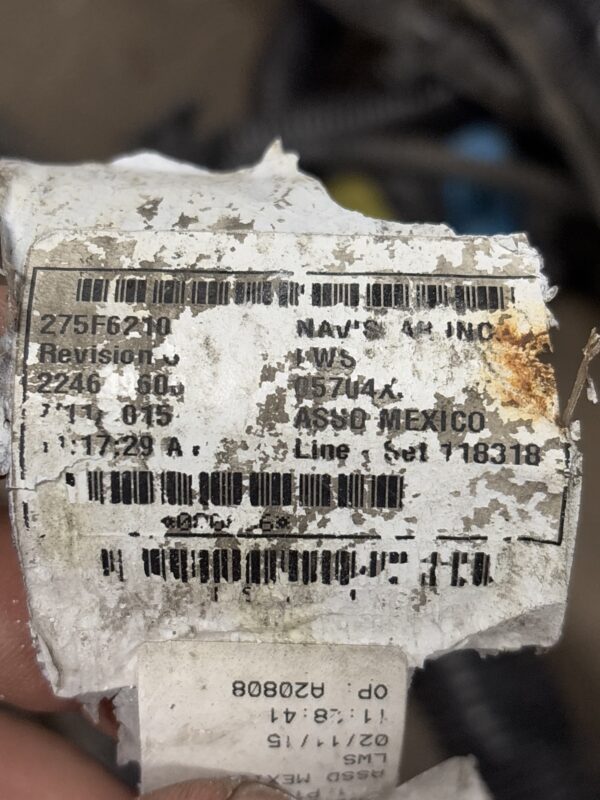 2015 International 240HP Diesel Engine Wiring Harness - Image 5