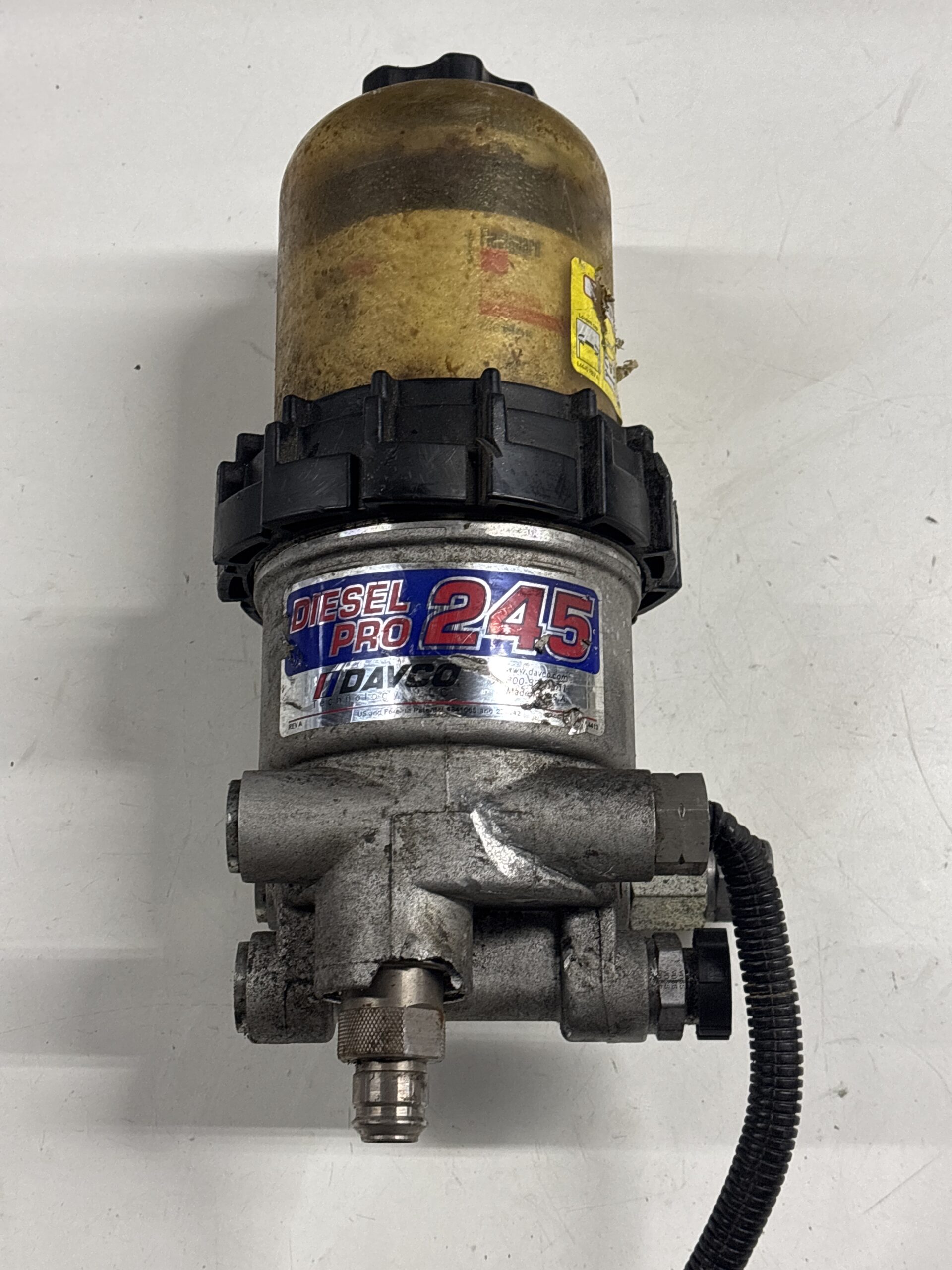 Davco Diesel Pro 245 Fuel Water Separator INTERNATIONAL OEM. Housing Damaged