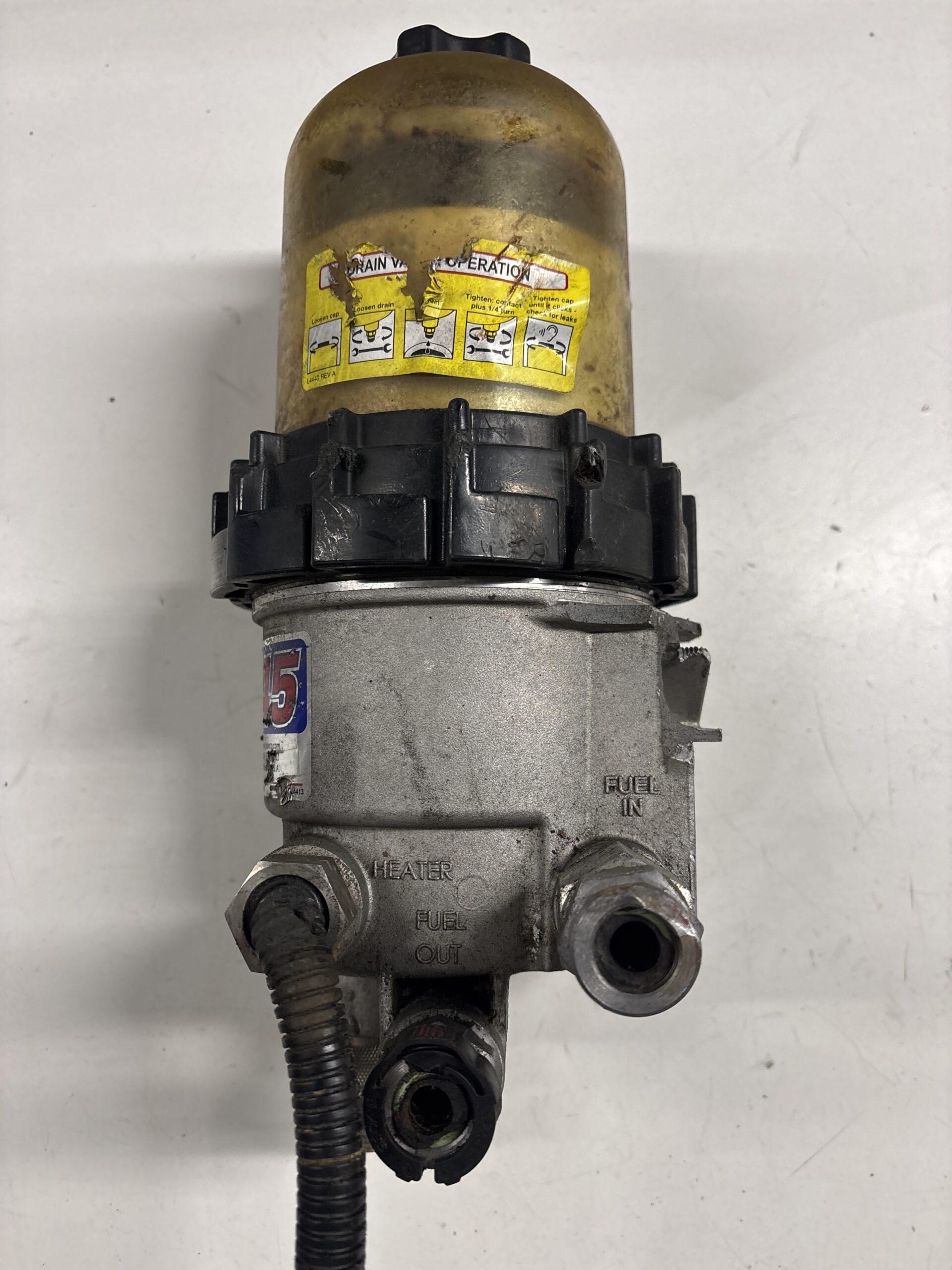 Davco Diesel Pro 245 Fuel Water Separator INTERNATIONAL OEM. Housing Damaged - Image 3