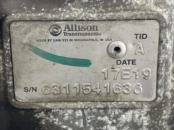 Allison Transmission FREIGHTLINER M2 2017 OEM 29551579 1541636 - Image 3