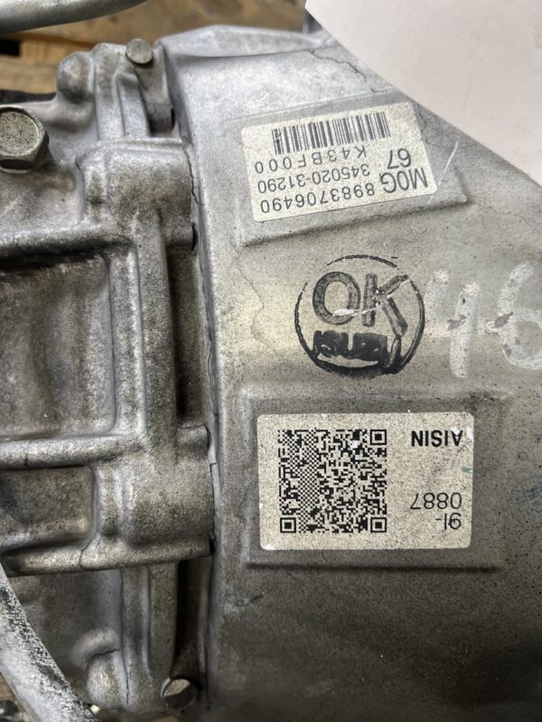 AISIN Transmission MOG67 ISUZU NPR Diesel 2021 OEM 345020-31290 8983706490 - Image 8