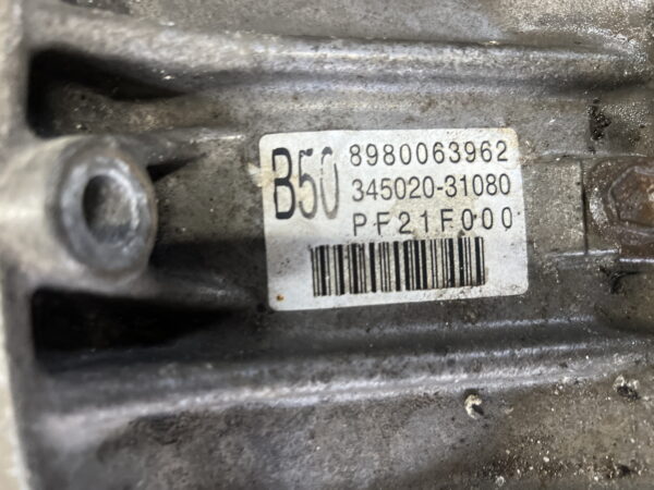 AISIN Transmission ISUZU NPR Diesel 2008-2010 OEM 8980063962 345020-31080 - Image 3