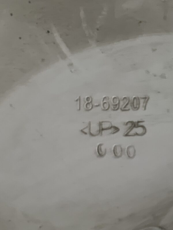 Left Under Cab Wheel Well Cover OEM 18-69207-000 - Image 3