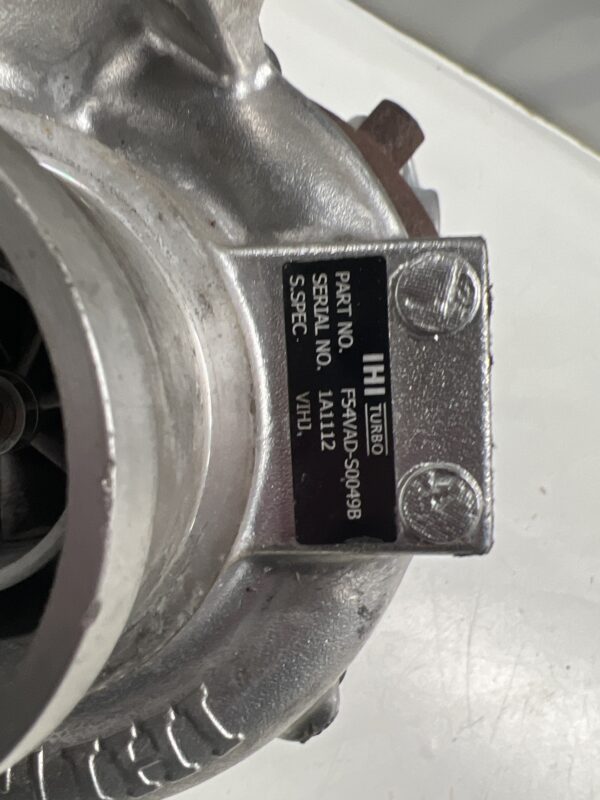 Turbocharger Isuzu NPR Diesel 3.0L 2015 OEM F54VAD-S0049B - Image 3