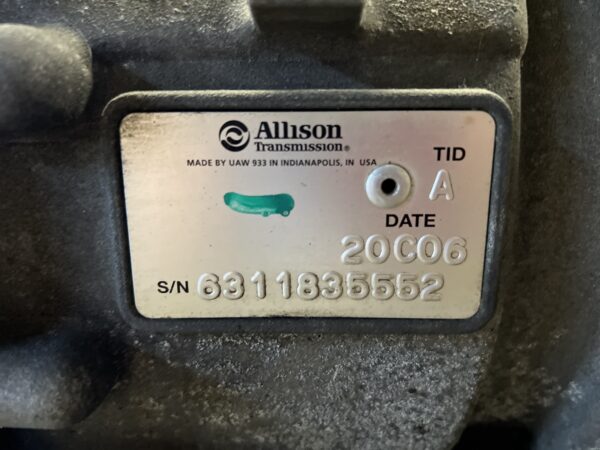 Allison Transmission FREIGHTLINER M2 106 2020 OEM 6311835552 - Image 5