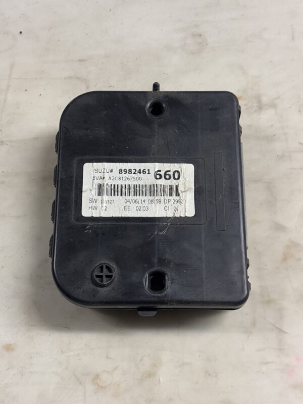 Cabin Control Module ISUZU NPR Gas 2014 OEM 8982461660