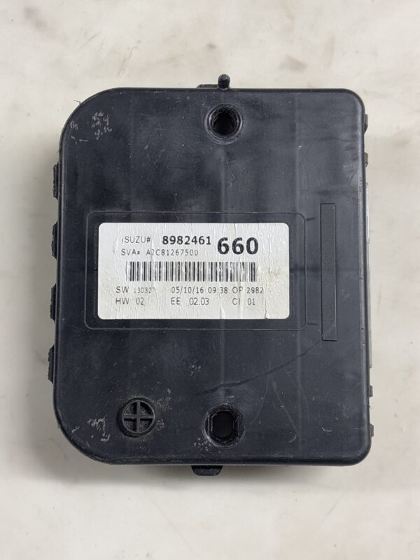 Cabin Control Module ISUZU NPR Gas 2016 OEM 8982461660