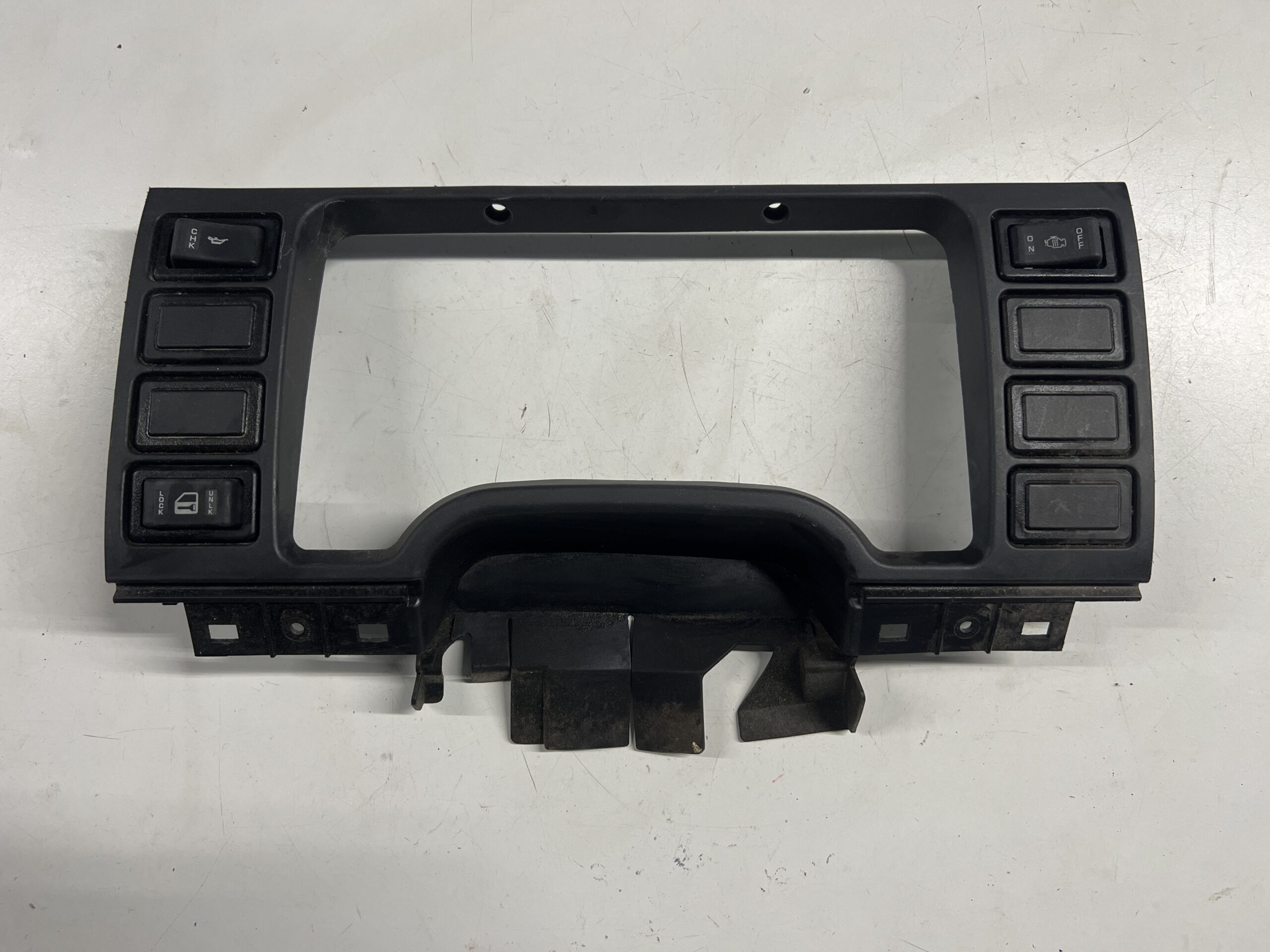 Dashboard Speedometer Cluster Bezel w/ Switches FUSO FE OEM MK427857