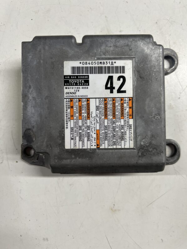 Air Bag SRS Control Module Toyota Camry 2.5L 2023 OEM 89170-06C20