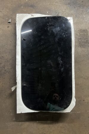 Rear Left Sleeper Upper Window Glass Volvo VNL 760 2019-2023 OEM 84754306