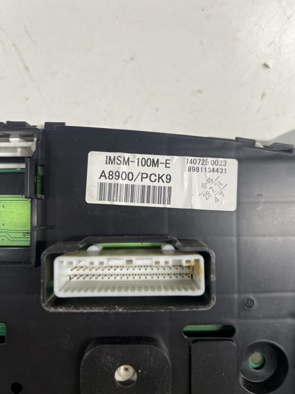 Speedometer Gauge Cluster ISUZU NPR-HD Gas 2012-2020 OEM 8981134431. Scratches On Glass - Image 3