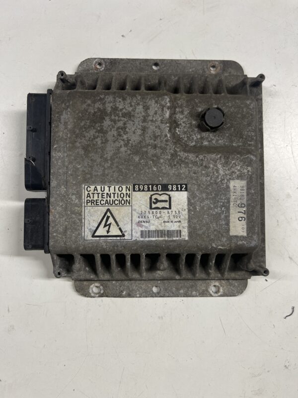 Engine Control Module 4HK1-TC ISUZU NPR-HD Diesel 2011-2023 OEM 8981609812