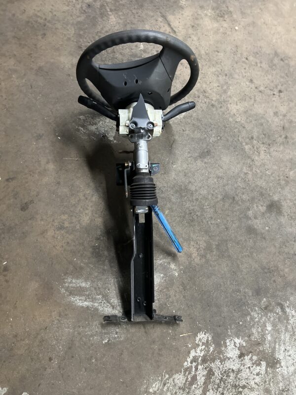 Steering Column w/ Wheel & Combination Switch ISUZU NPR OEM 3811502880. Burns On Plastic