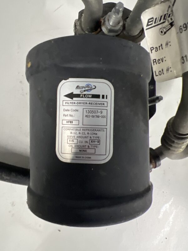 A/C Receiver Dryer w/ Hoses FREIGHTLINER M2 106 OEM A22-69799-000 A22-69895-000 - Image 2