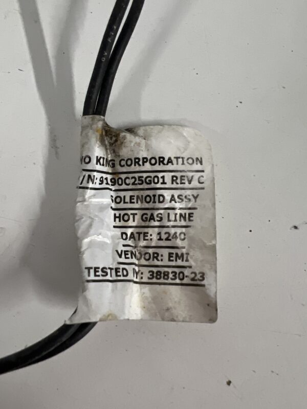 Hot Gas Line Solenoid Thermo King  T-Series OEM 9190C25G01 - Image 4