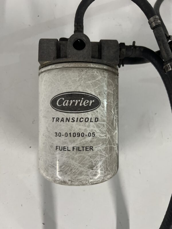 Fuel Filter w/ Adapter & Hoses Carrier Transicold OEM 30-01090-05 - Image 2