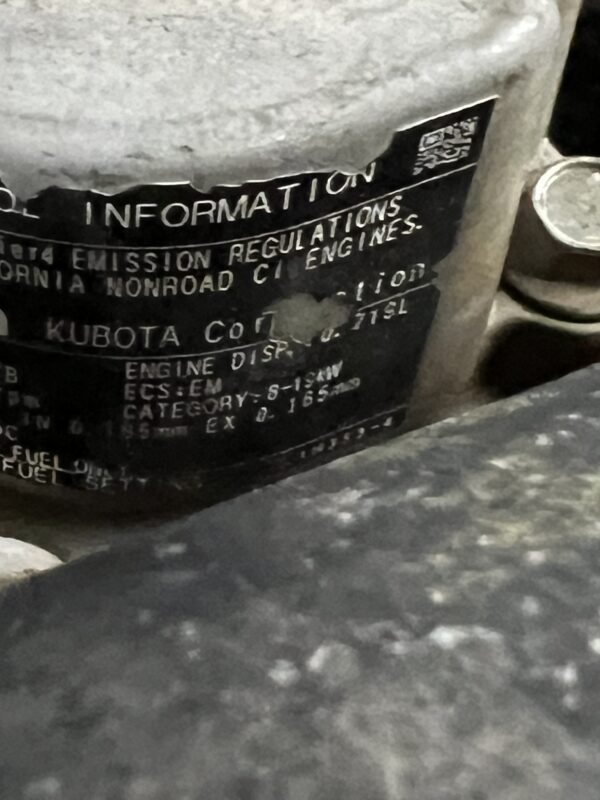 KUBOTA Engine Motor Diesel OEM - Image 8