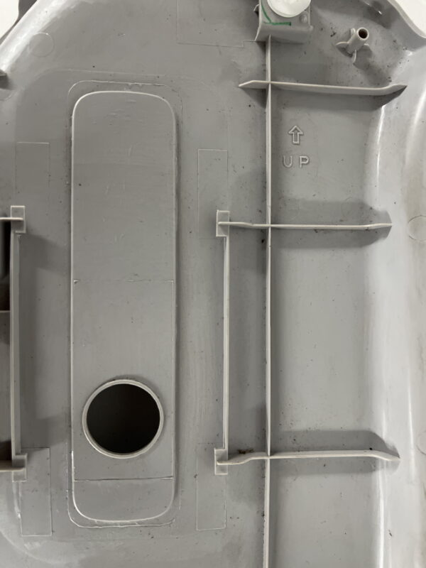 Rear Right Side Upper Cab Trim Panel ISUZU NPR Gas V8 2012-2020 OEM 8974067961 - Image 3