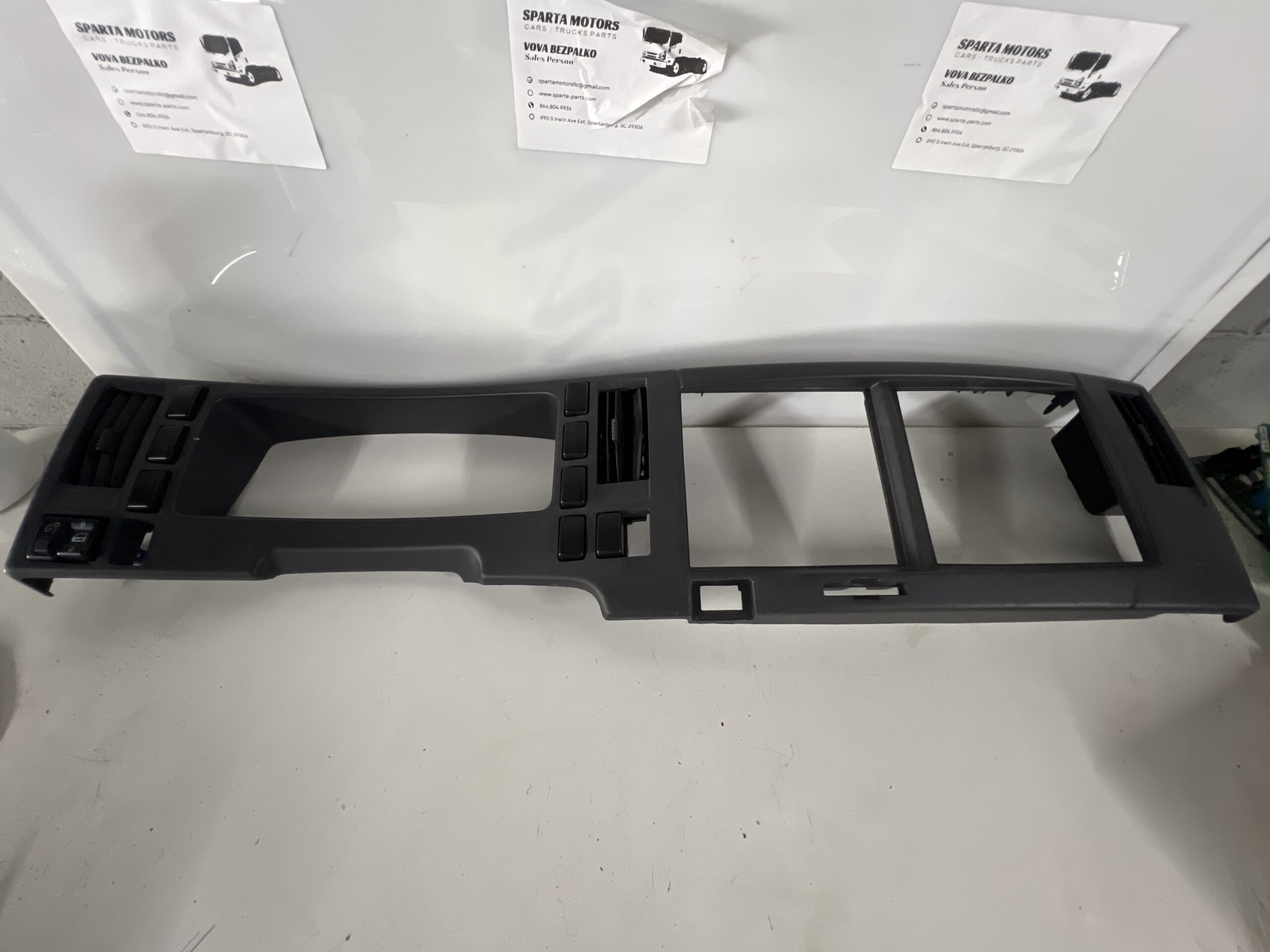 Dashboard Trim Panel Faceplate w/ Switches ISUZU NPR 2012-2020 OEM - Image 2
