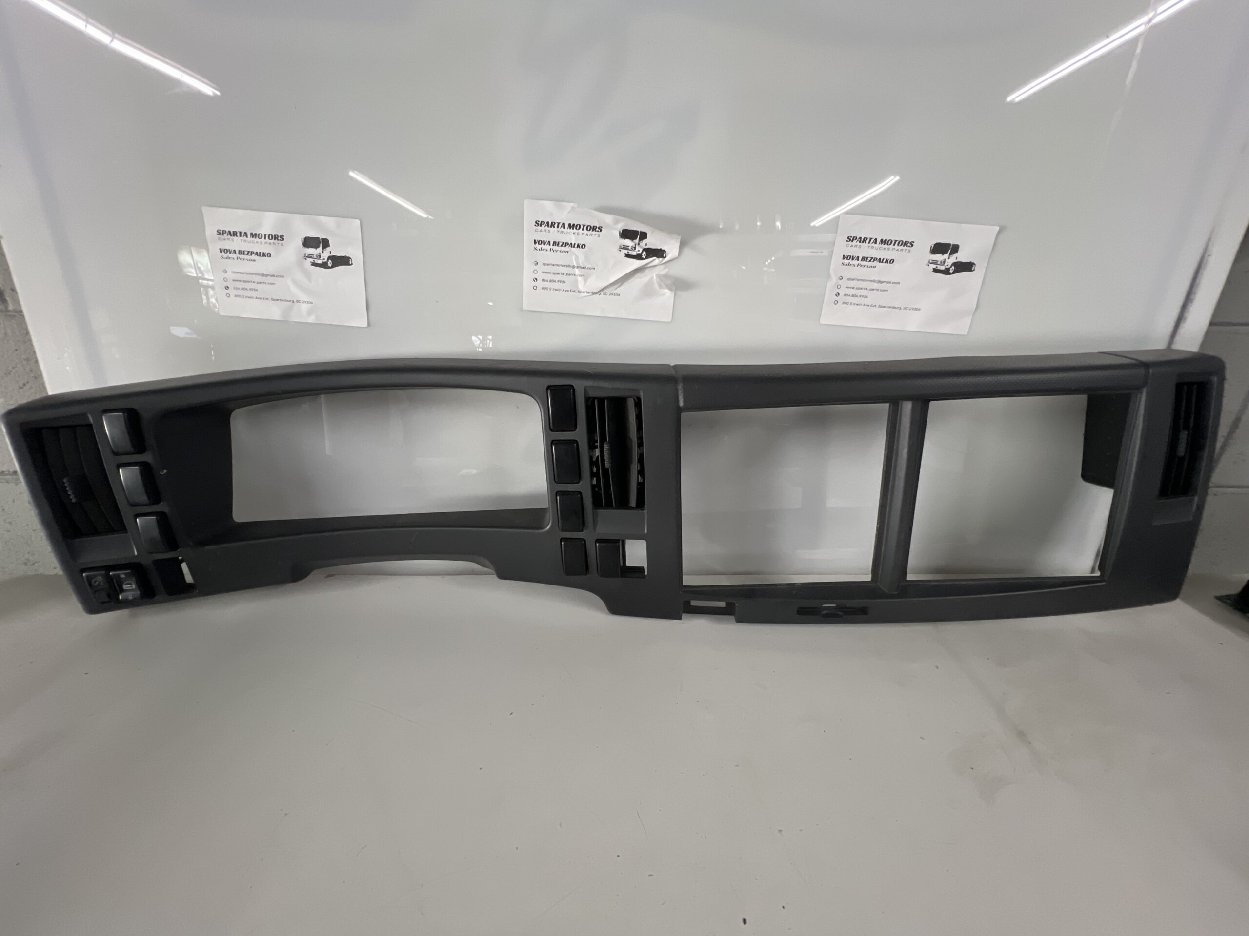 Dashboard Trim Panel Faceplate w/ Switches ISUZU NPR 2012-2020 OEM