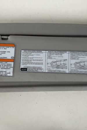 Left Sun Visor w/ Tray 2023 ISUZU NRR Diesel 5.2L 2011-2022 OEM