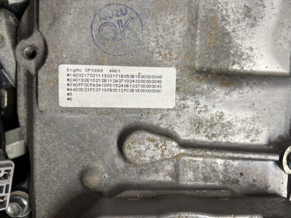 Engine Motor 4HK1-TCS 33K Miles 2023 ISUZU NRR Diesel 5.2L 2024 2025 OEM 8978280410 8976876522 - Image 8