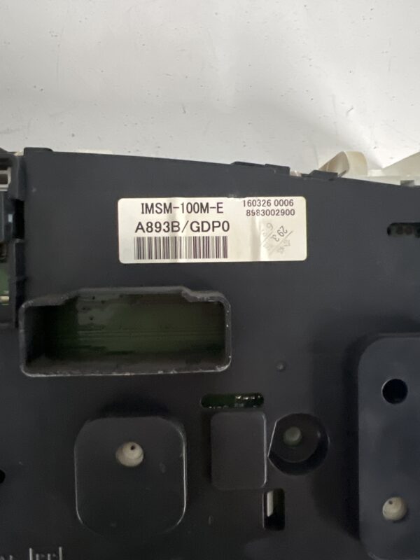 Speedometer Gauge Cluster ISUZU NPR Diesel 2016 OEM 8983002900. Mounts Damaged - Image 5