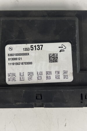 Body BCM Control Module Chevrolet Silverado 2500 HD 2020-2023 OEM 13535137