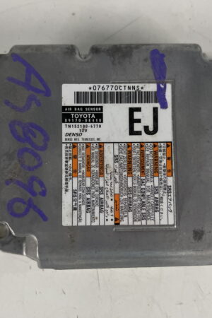 SRS Control Module Toyota Highlander 3.5L 2021 OEM 89170-0E410