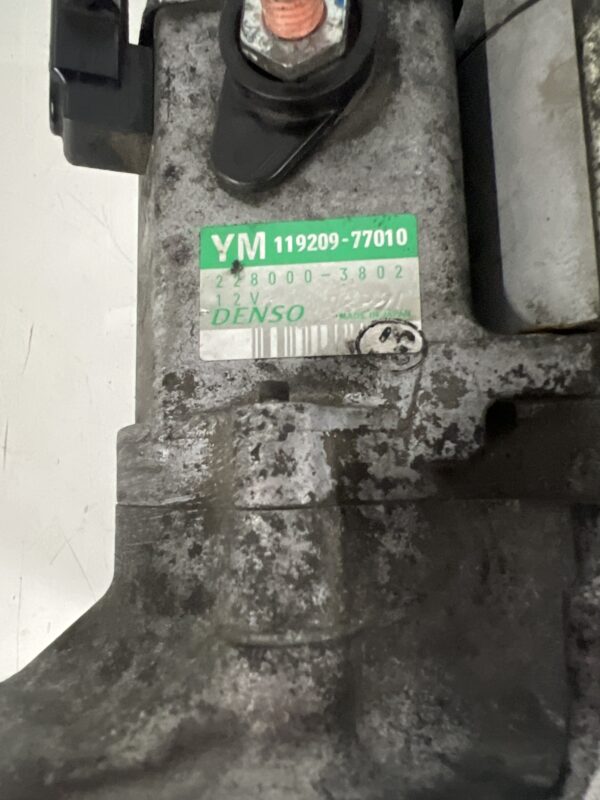 DENSO Starter Motor YANMAR Diesel OEM 119209-77010 - Image 3